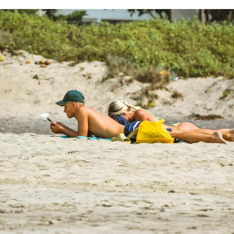 Goa travel guide – beautiful Baga Beach view